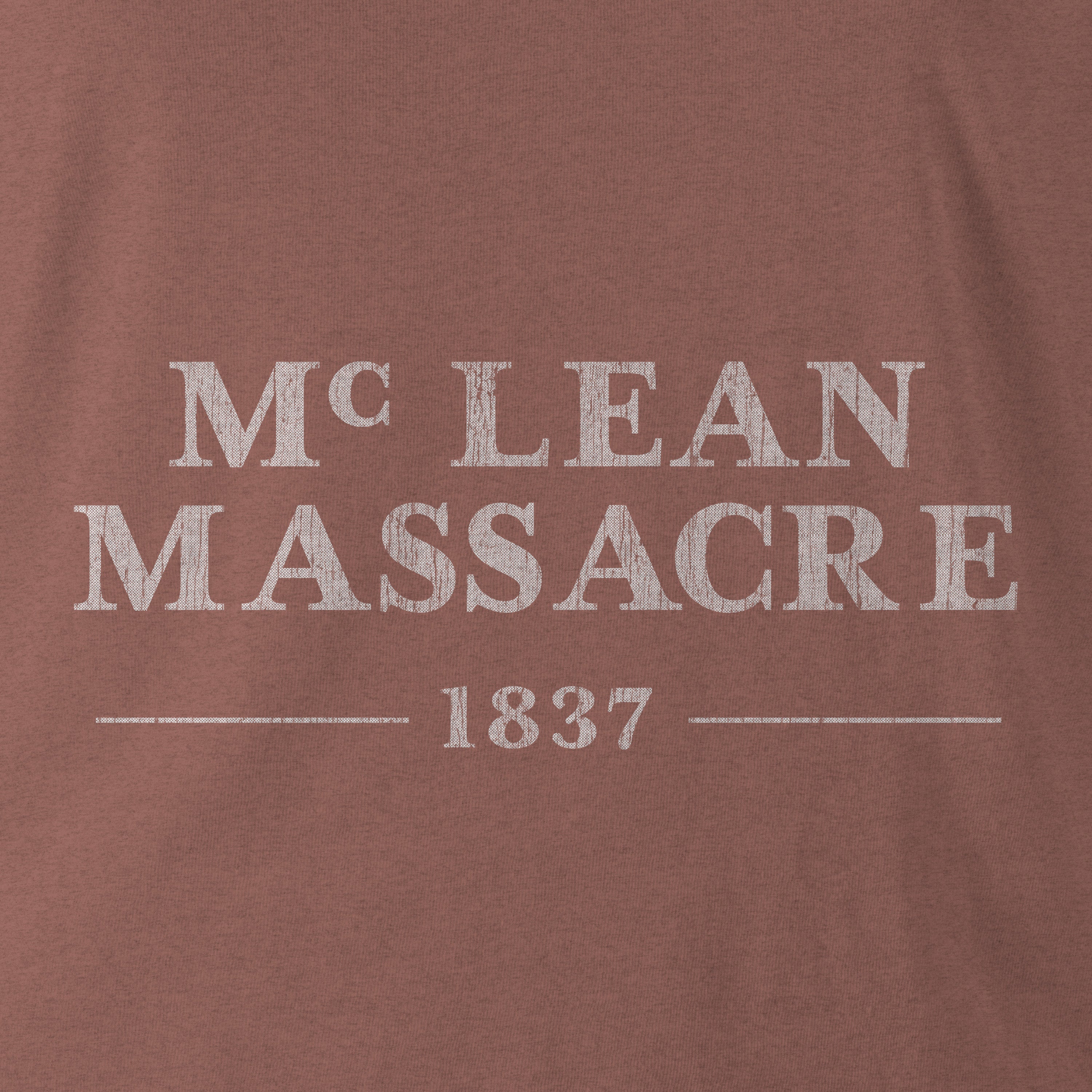 McLean Massacre Desert T-shirt