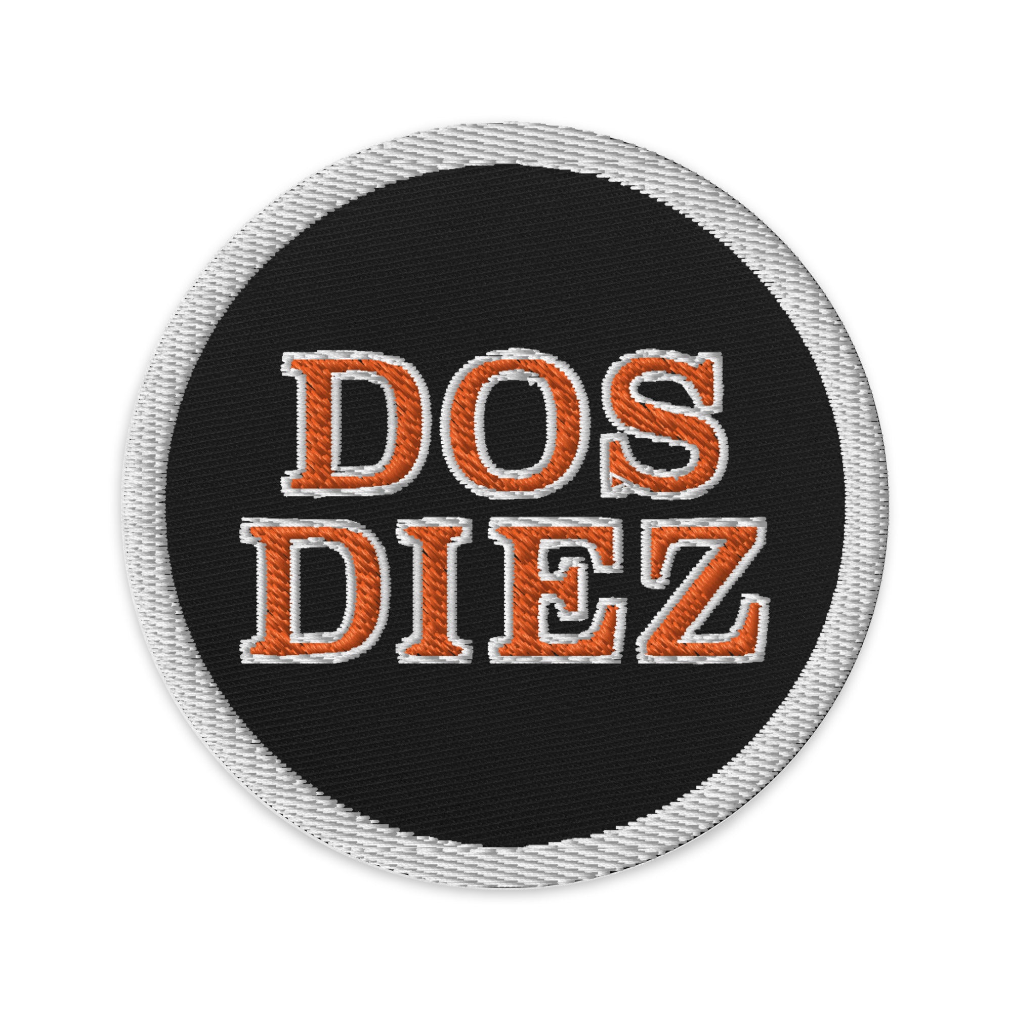 Dos Diez Embroidered Patch