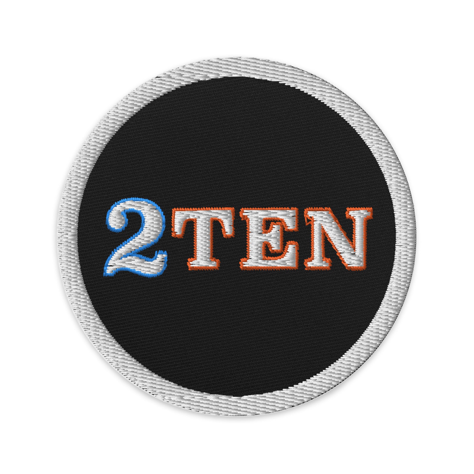 2Ten Embroidered Patch