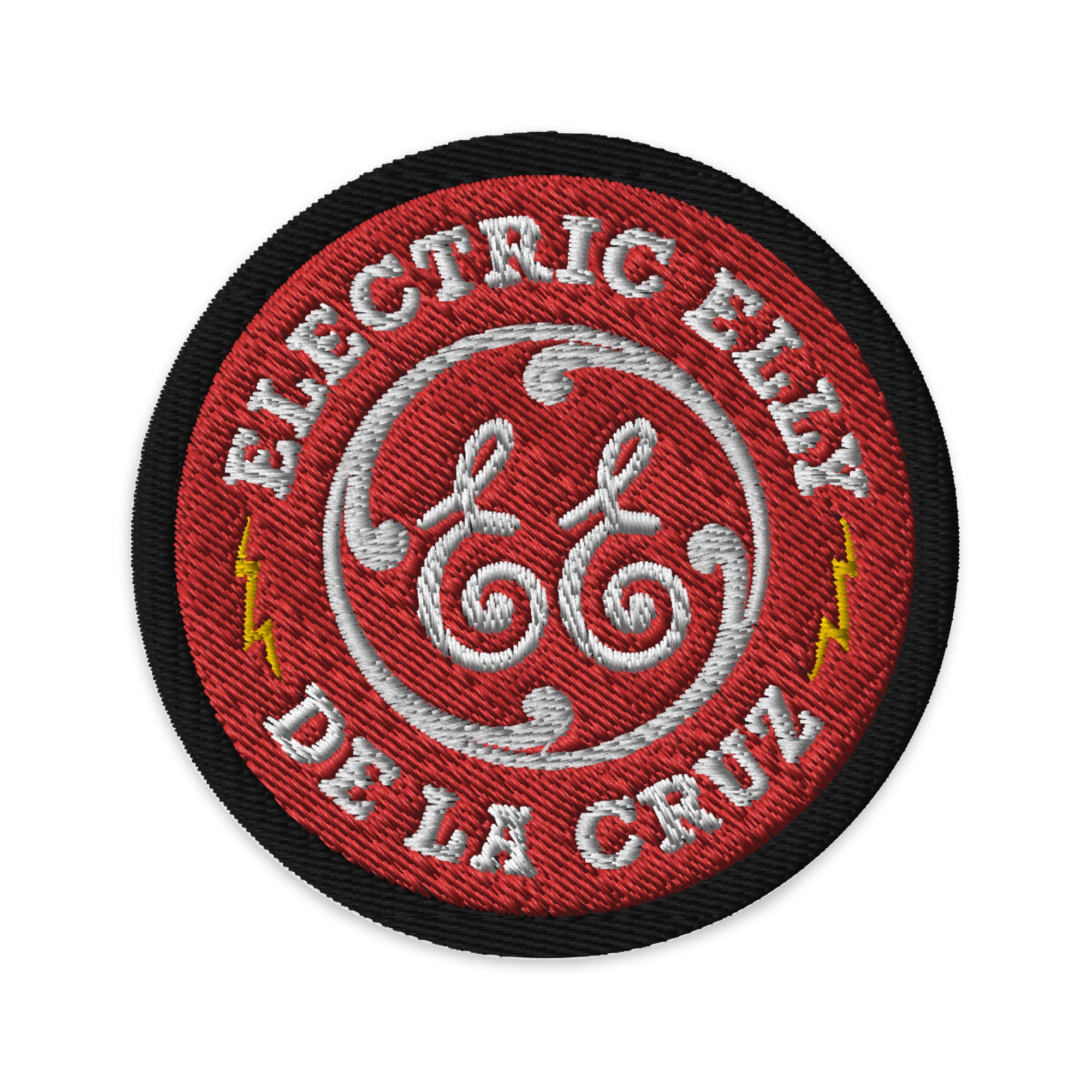 Electric Elly Embroidered Patch