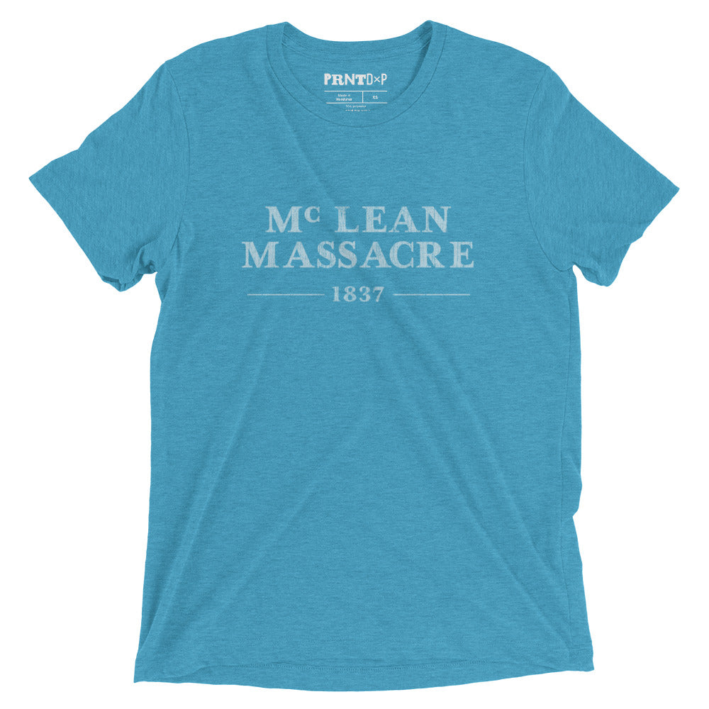 McLean Massacre Sky T-shirt