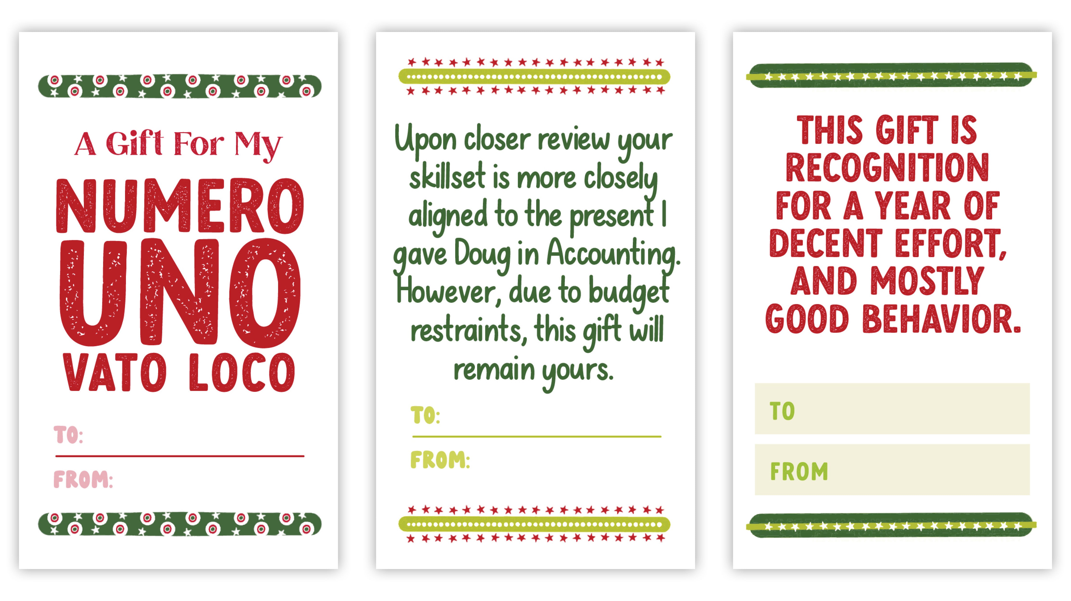 Holiday Gift Tag Stickers 19