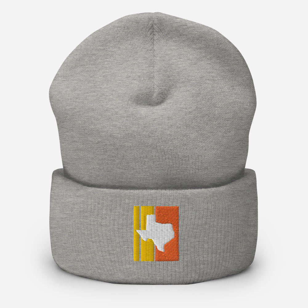 Texas Sun Stripes Beanie