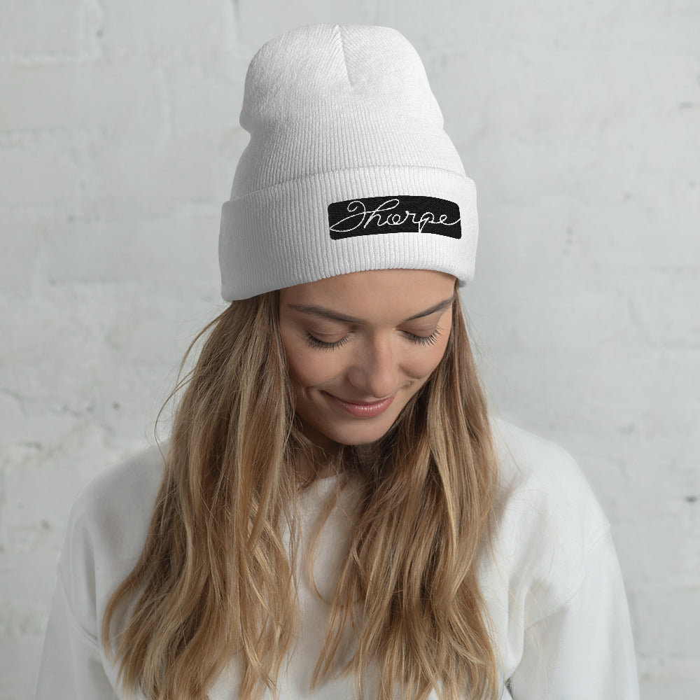 Thorpe Script Beanie