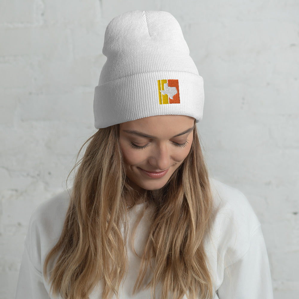 Texas Sun Stripes Beanie