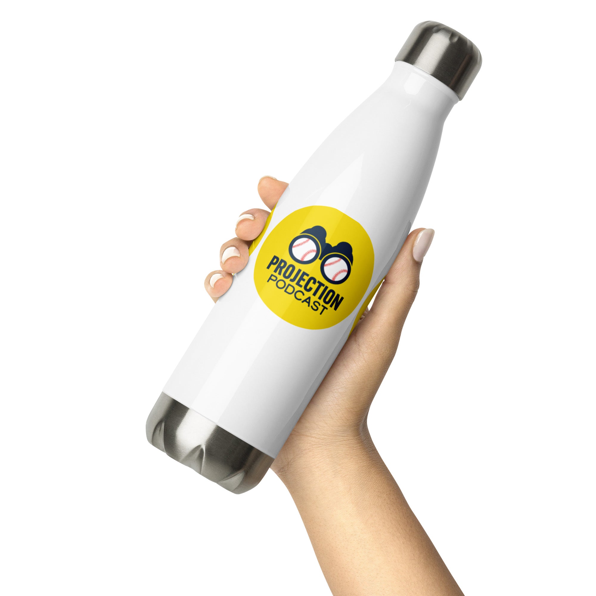 Projection Podcast Stainless Steel Water Bottle