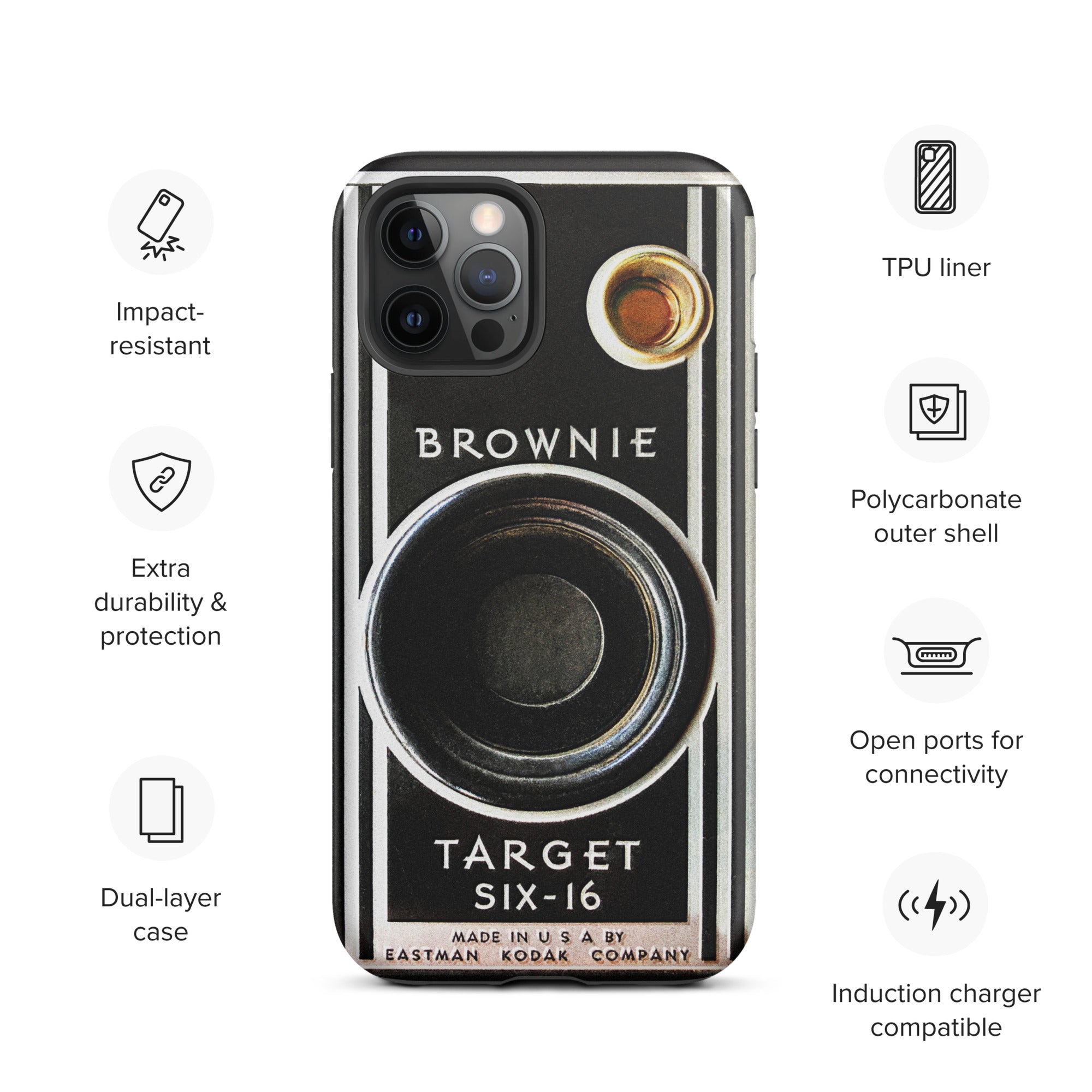 Brownie Cameria Tough iPhone case