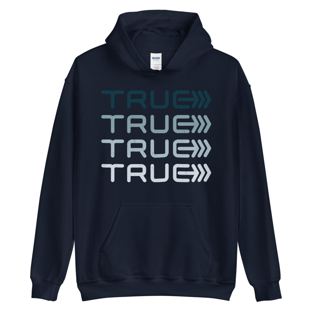 True Logo Stack Hoodie