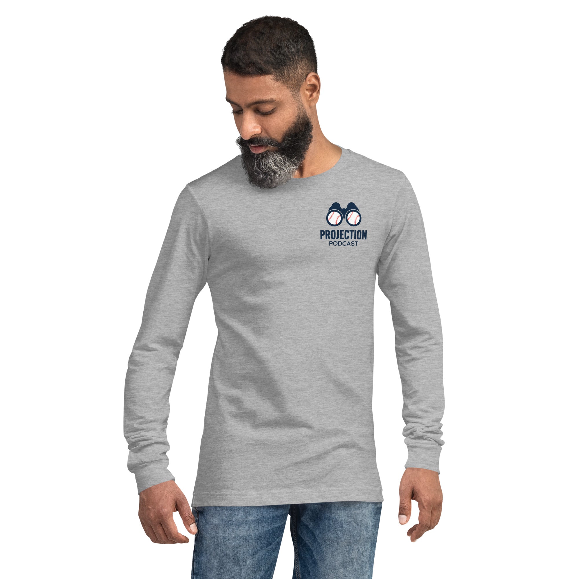 Projection Podcast Long Sleeve Tee