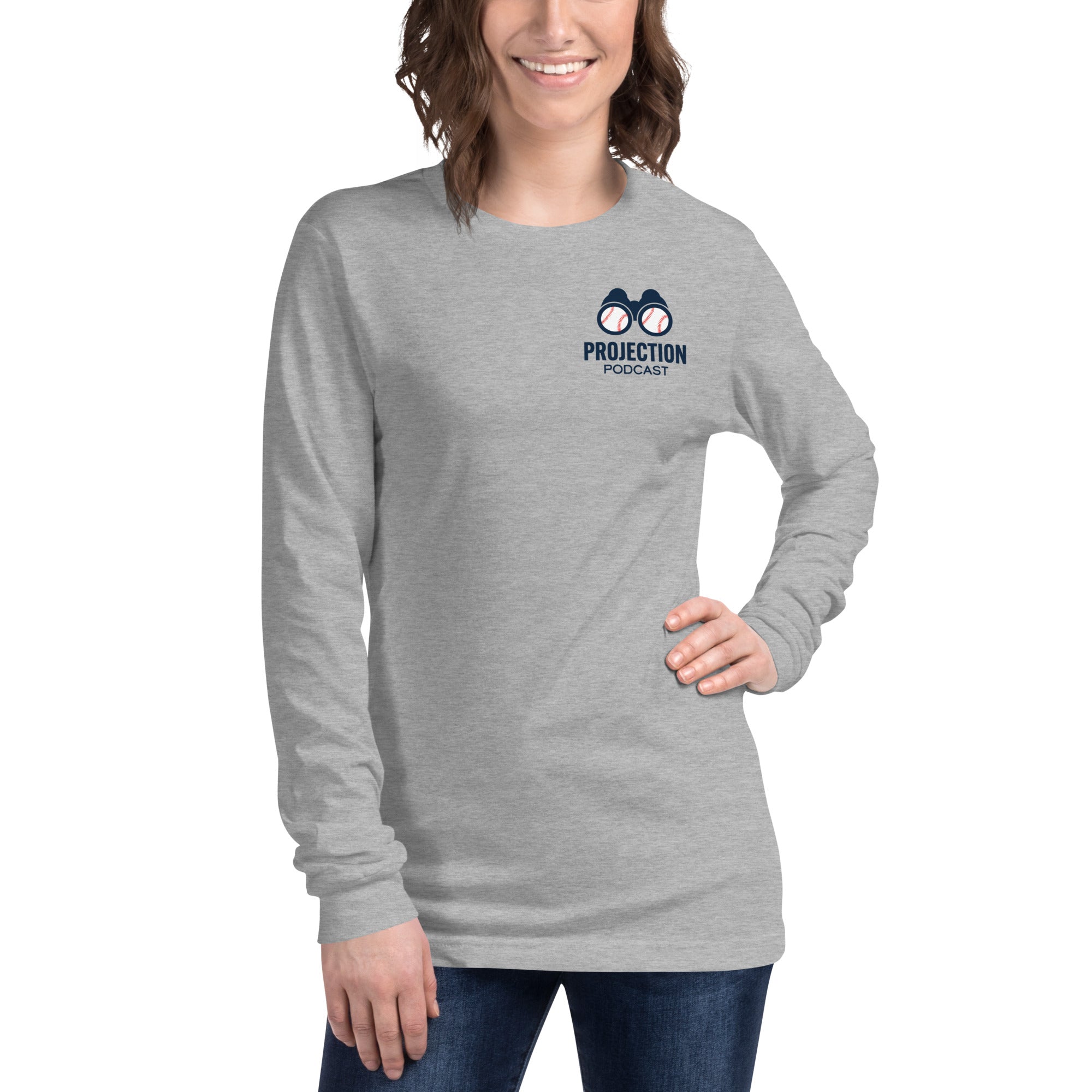 Projection Podcast Long Sleeve Tee