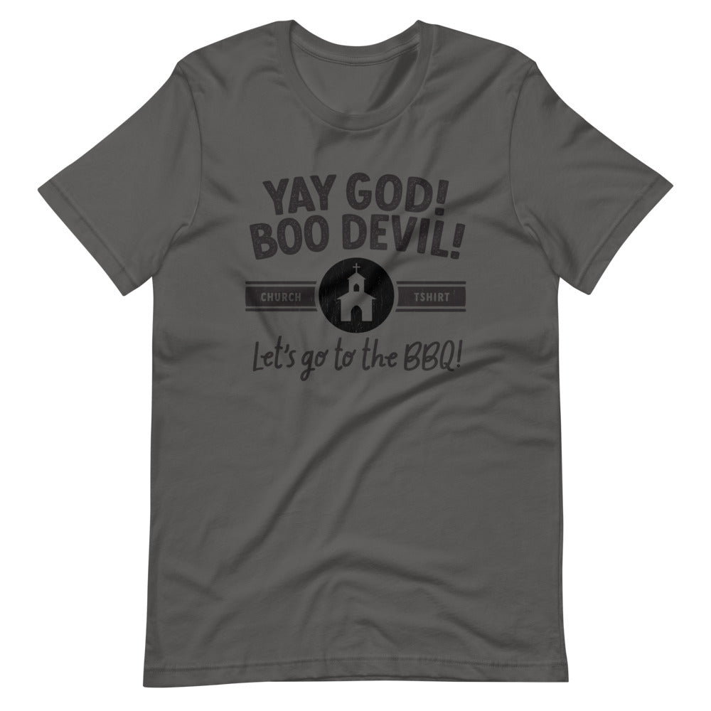 Yay God! Boo Devil!