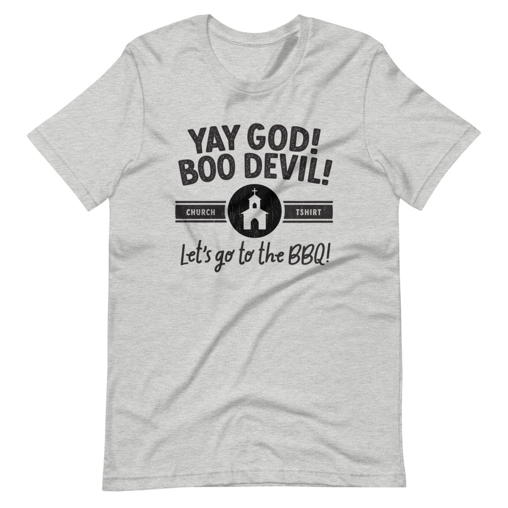 Yay God! Boo Devil!