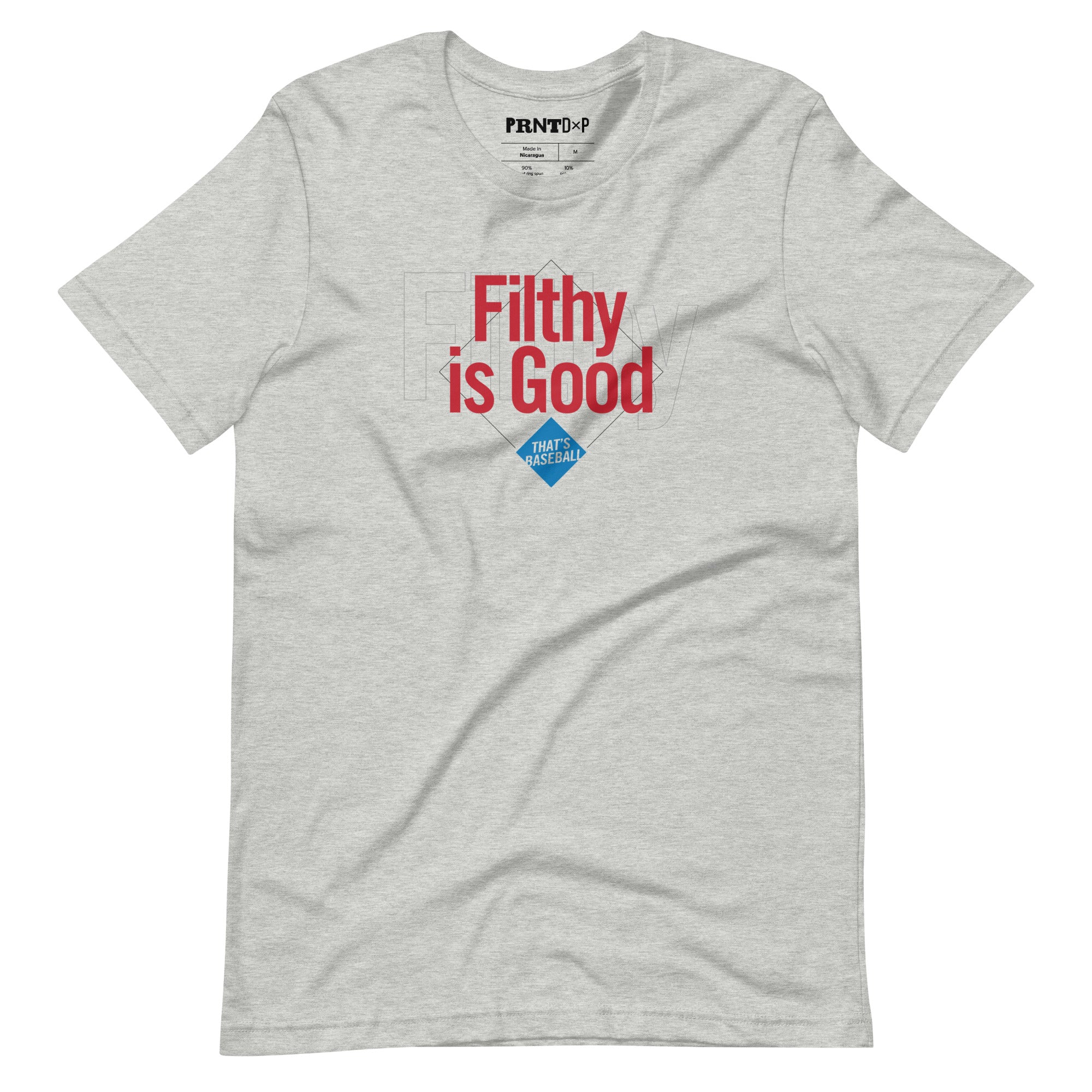 Filthy is Good Baseball T-shirt