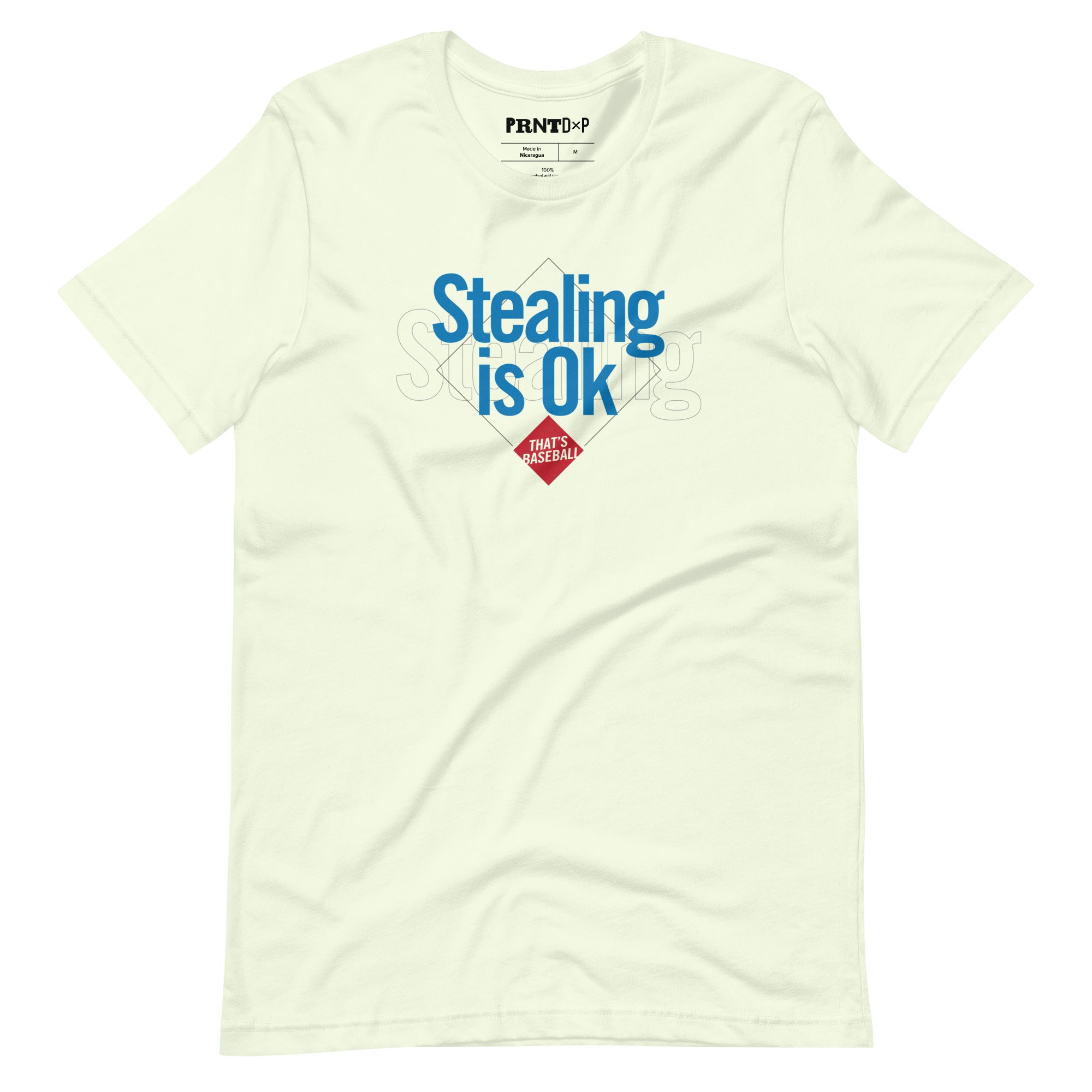 Stealing is Ok Baseball T-shirt