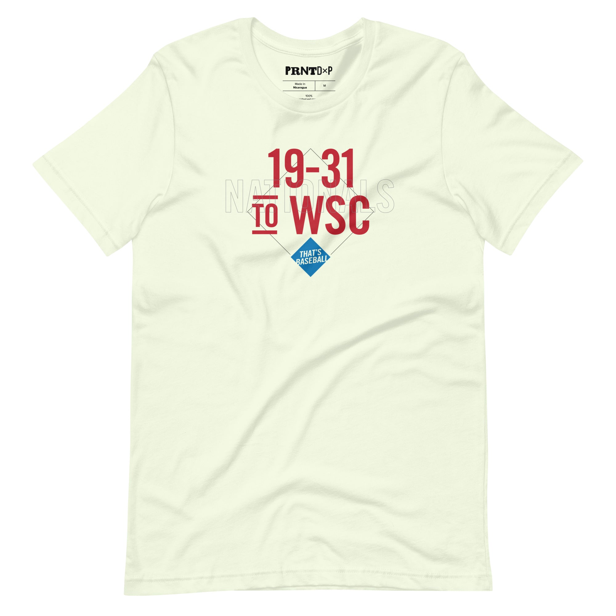 19-31 to WSC Baseball T-shirt