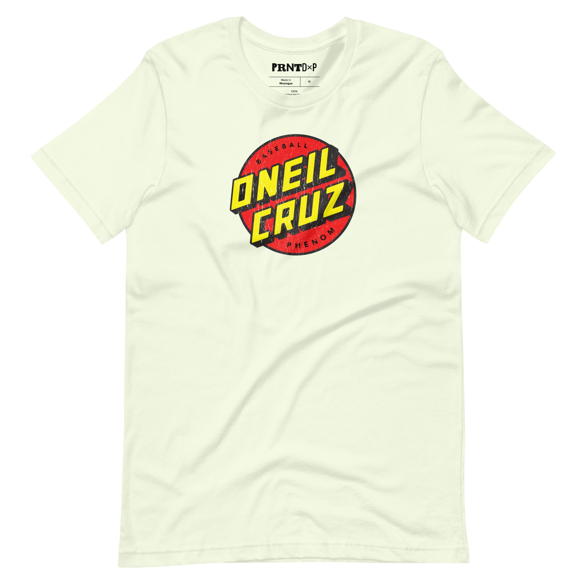 P R N T D x P Oneil Cruz Phenom T-Shirt Citron / M