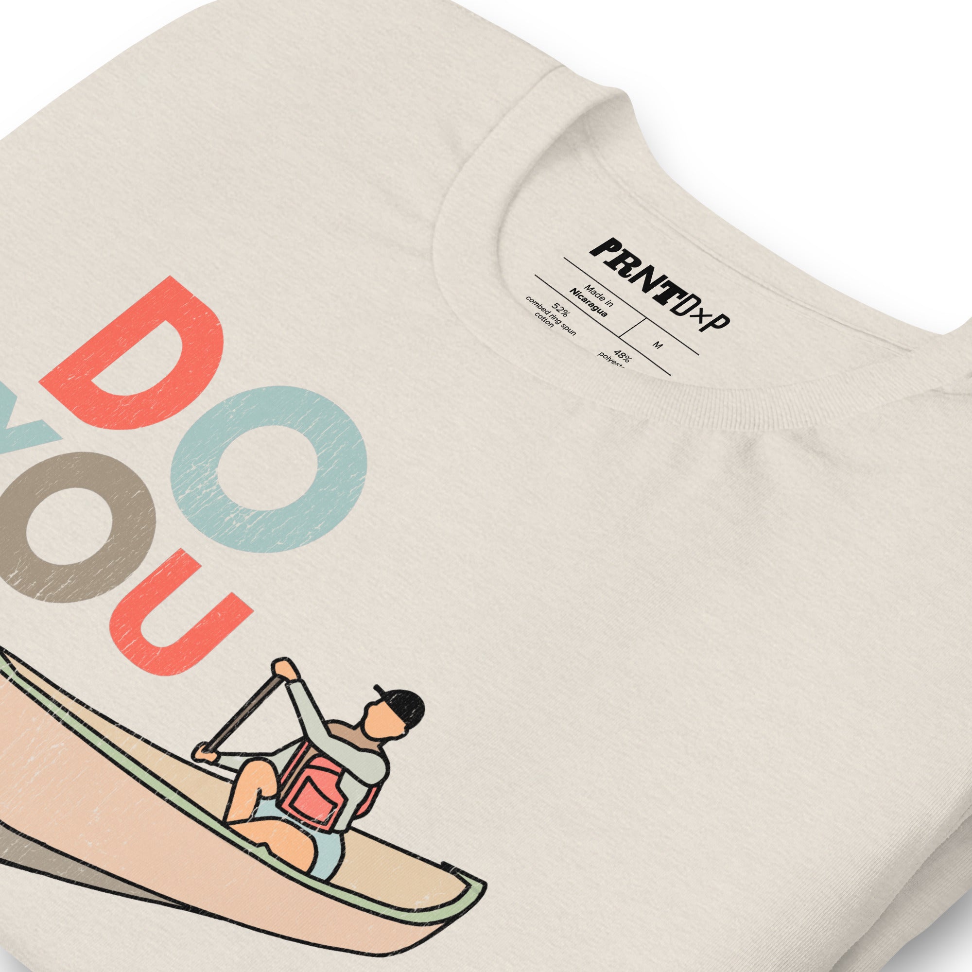 Do You Canoe? Flat Tshirt