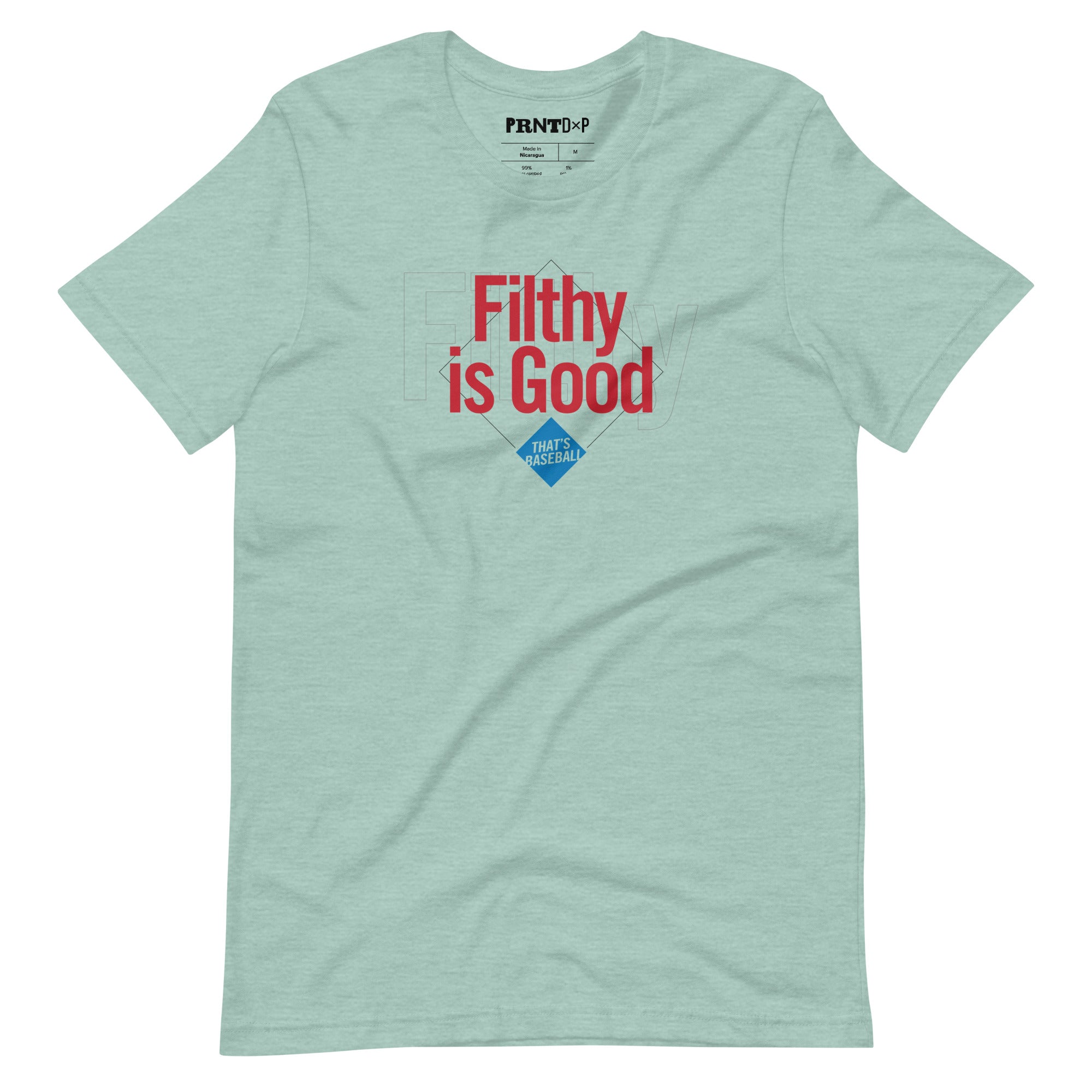 Filthy is Good Baseball T-shirt