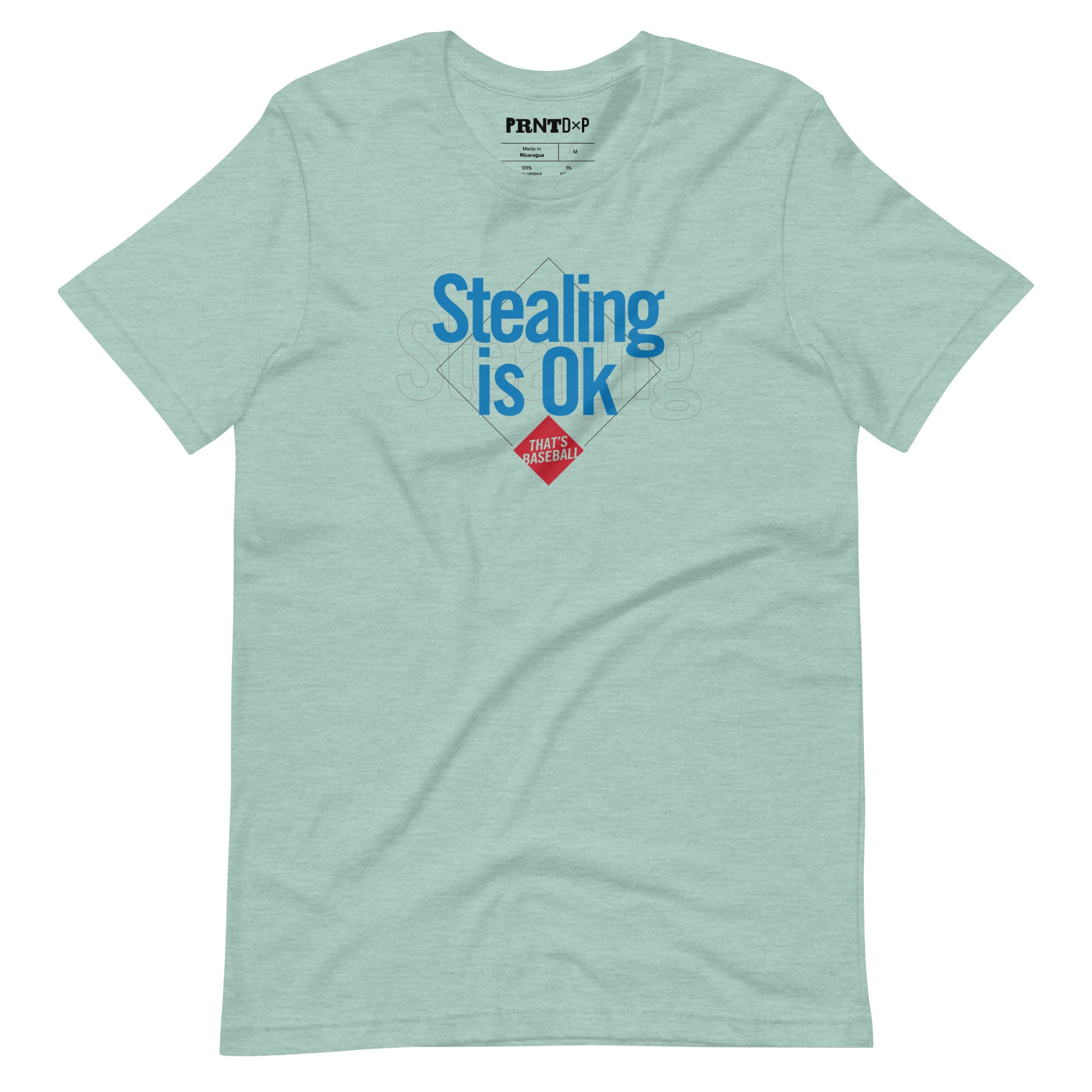 Stealing is Ok Baseball T-shirt