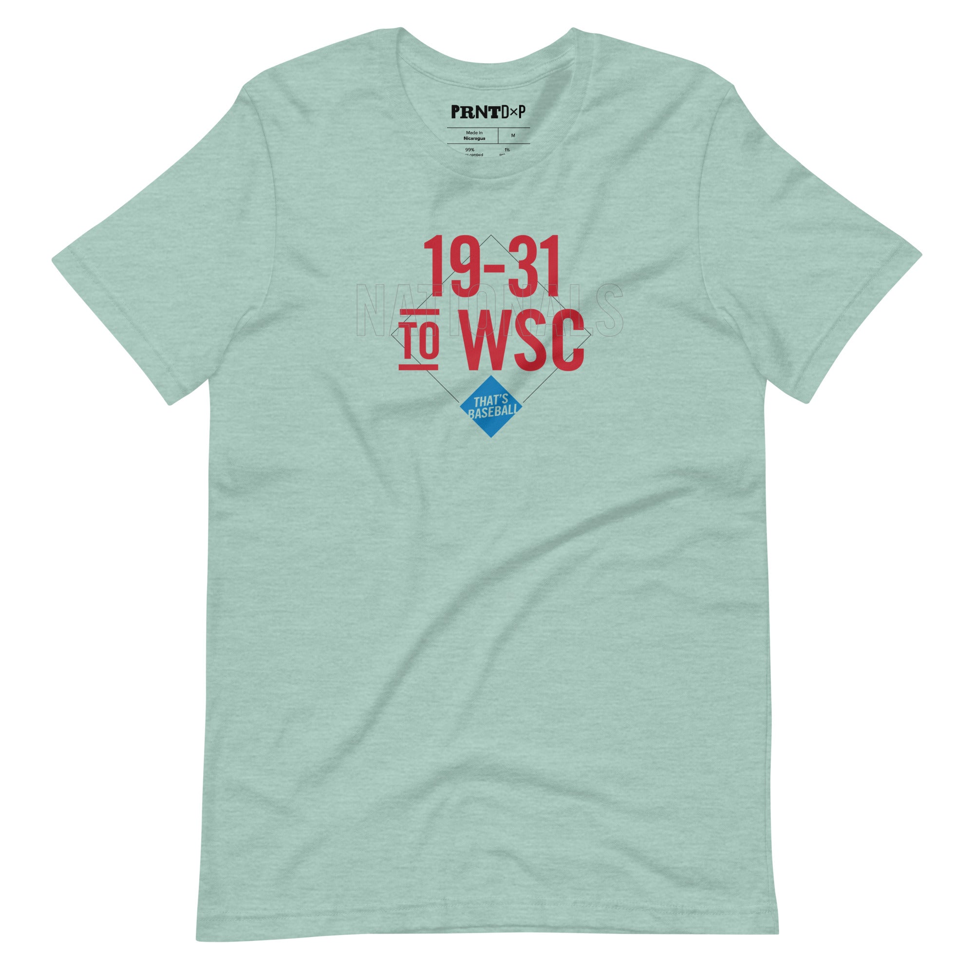 19-31 to WSC Baseball T-shirt