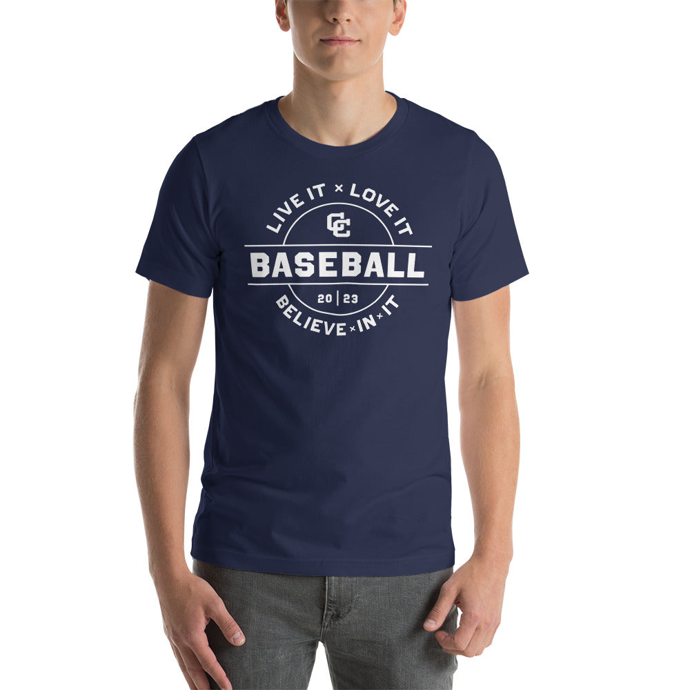 Live It. Love It. Circle Navy T-Shirt