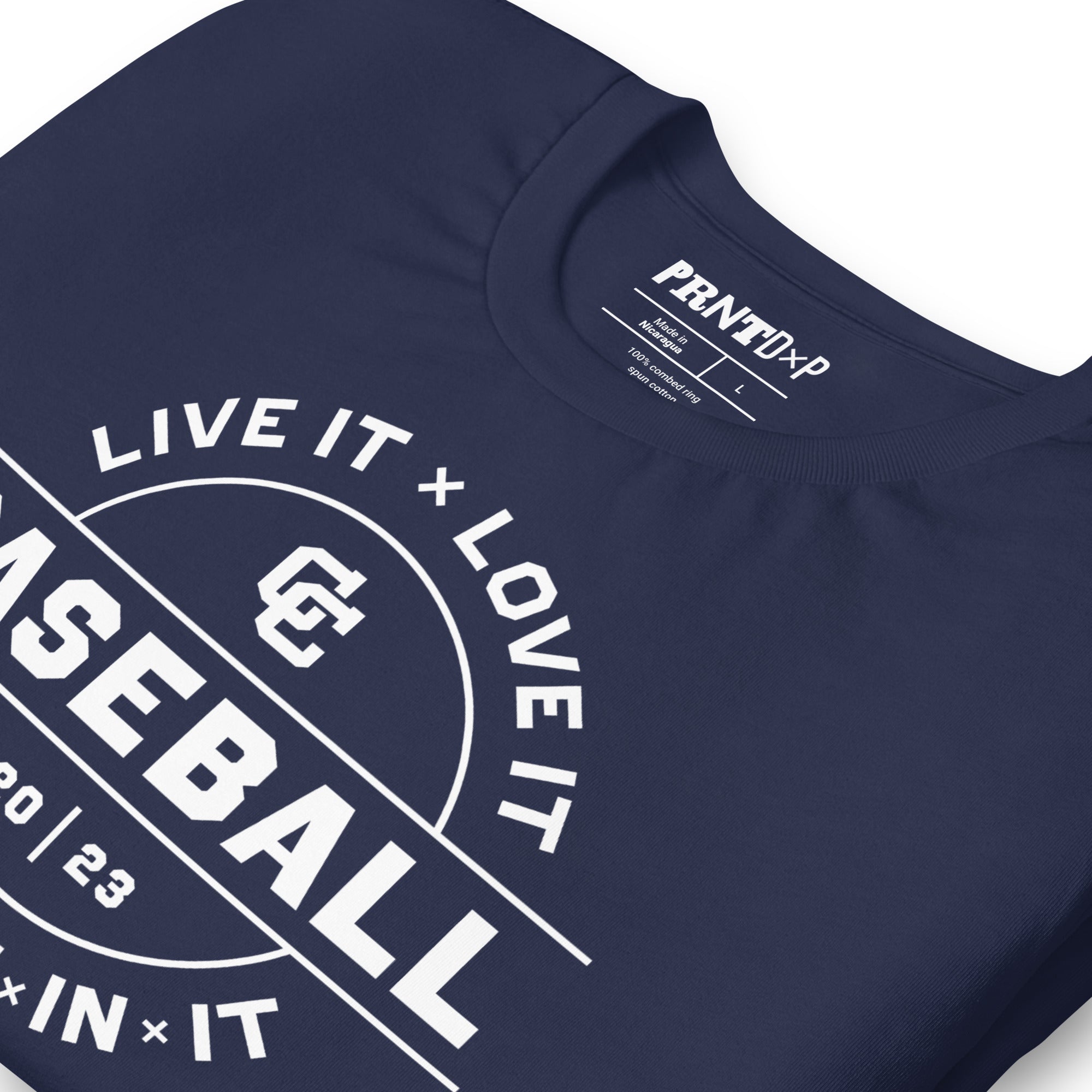 Live It. Love It. Circle Navy T-Shirt