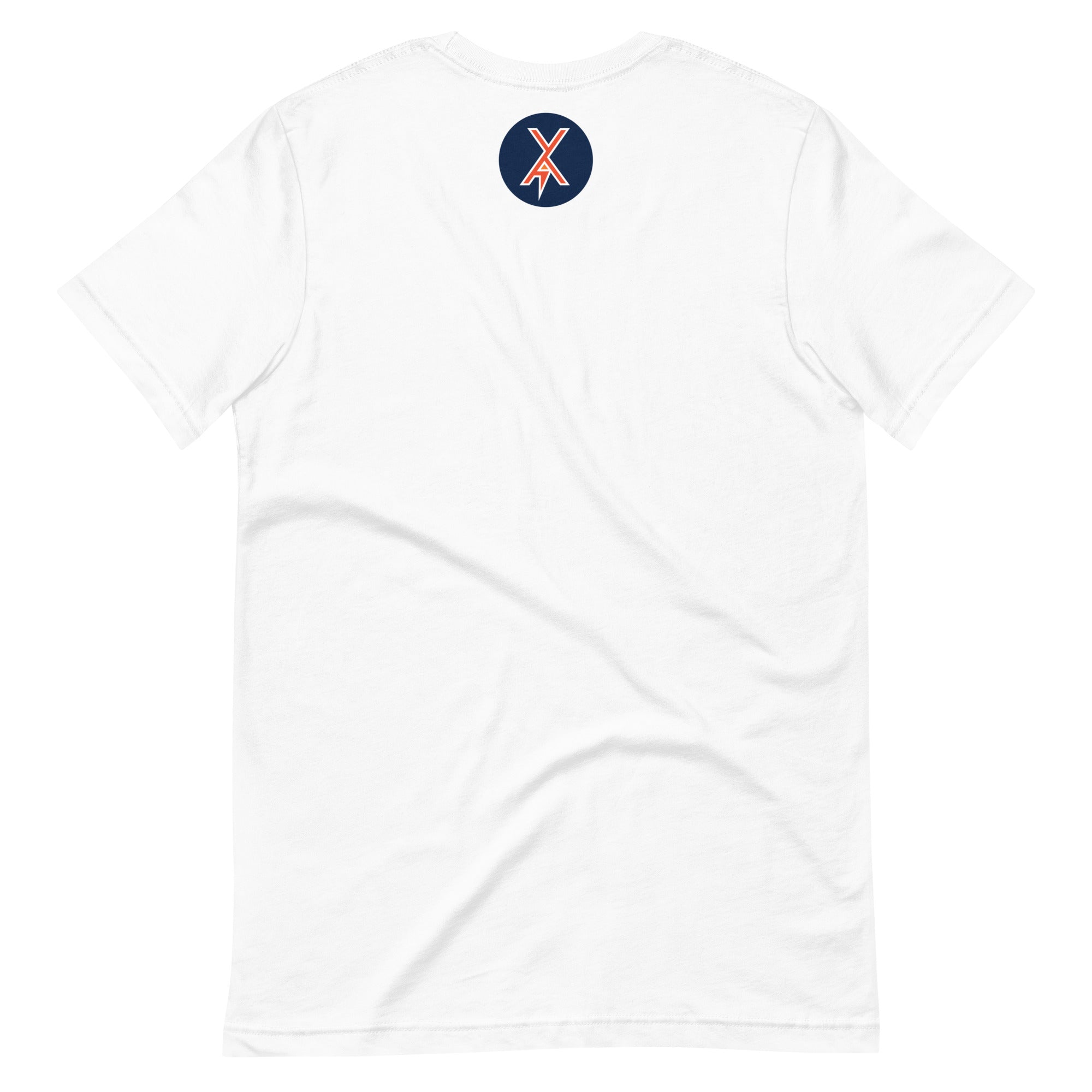 The back of a white tshirt with an Air Yordan logo for Houston Astros baseball player Yordan Alvarez.