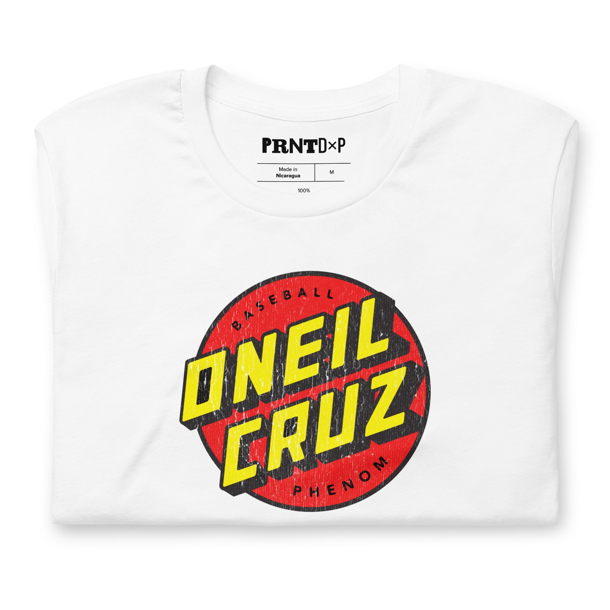 P R N T D x P Oneil Cruz Phenom T-Shirt Citron / M