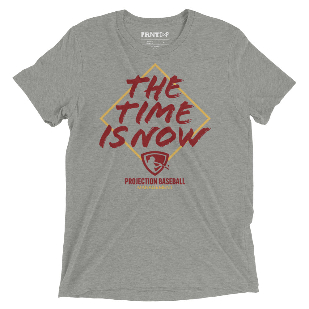 The Time is Now Gray Unisex T-Shirt