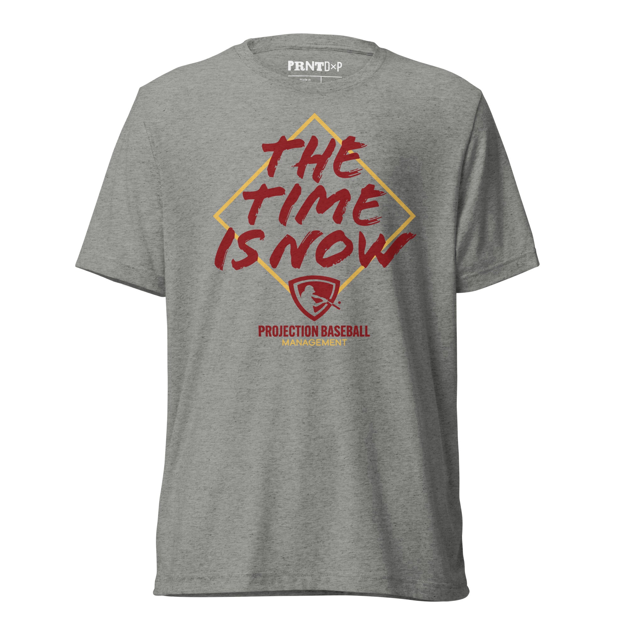 The Time is Now Gray Unisex T-Shirt