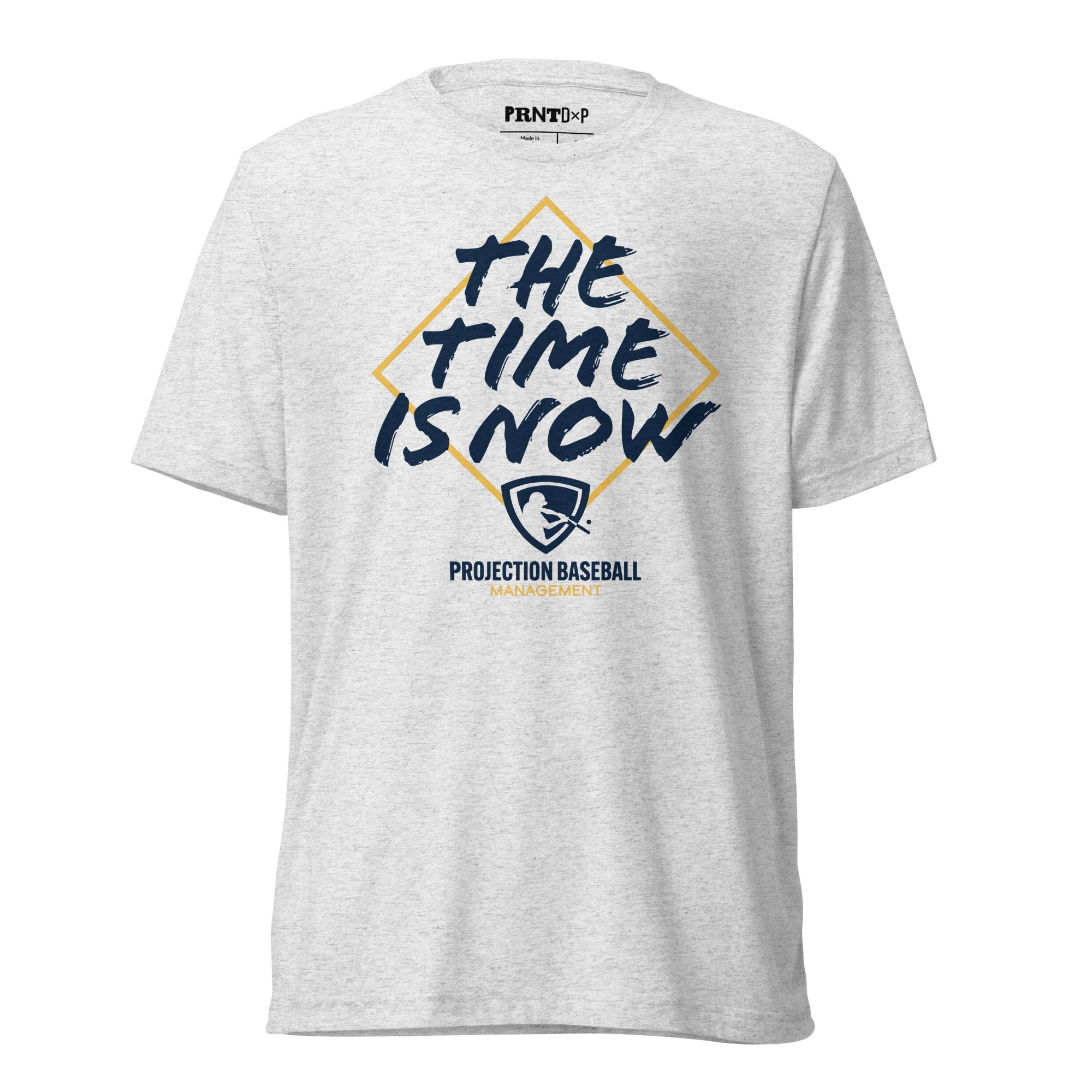 The Time is Now White Flex Unisex T-Shirt