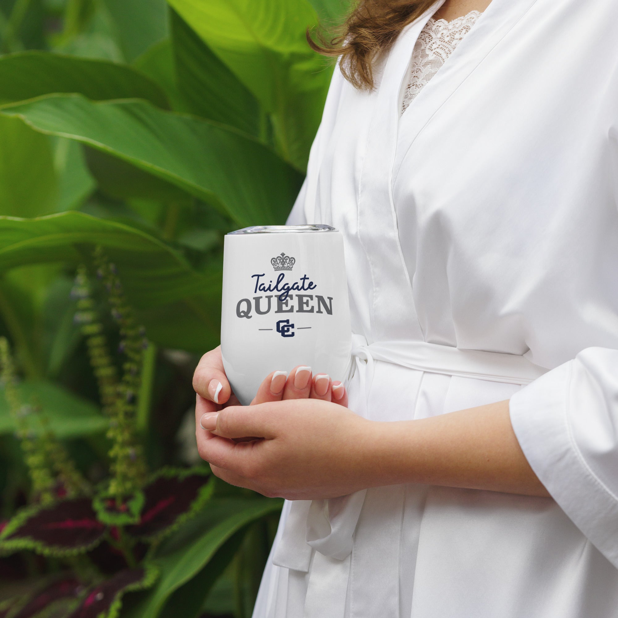 Tailgate Queen Wine Tumbler