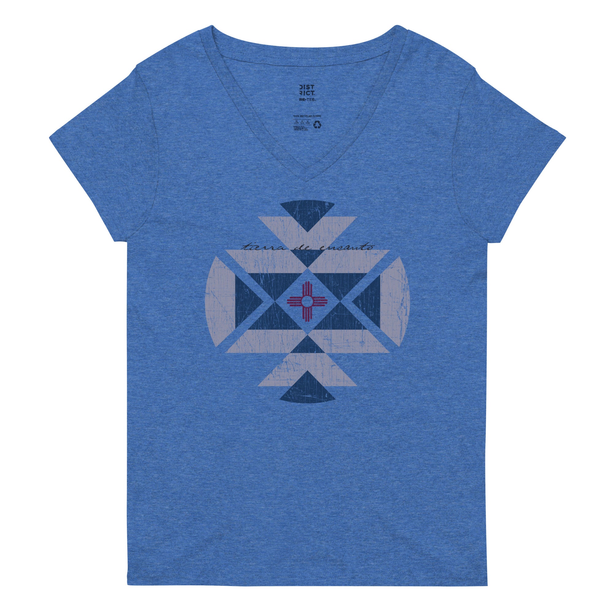 Tierra de Encanto Recycled V-neck T-shirt