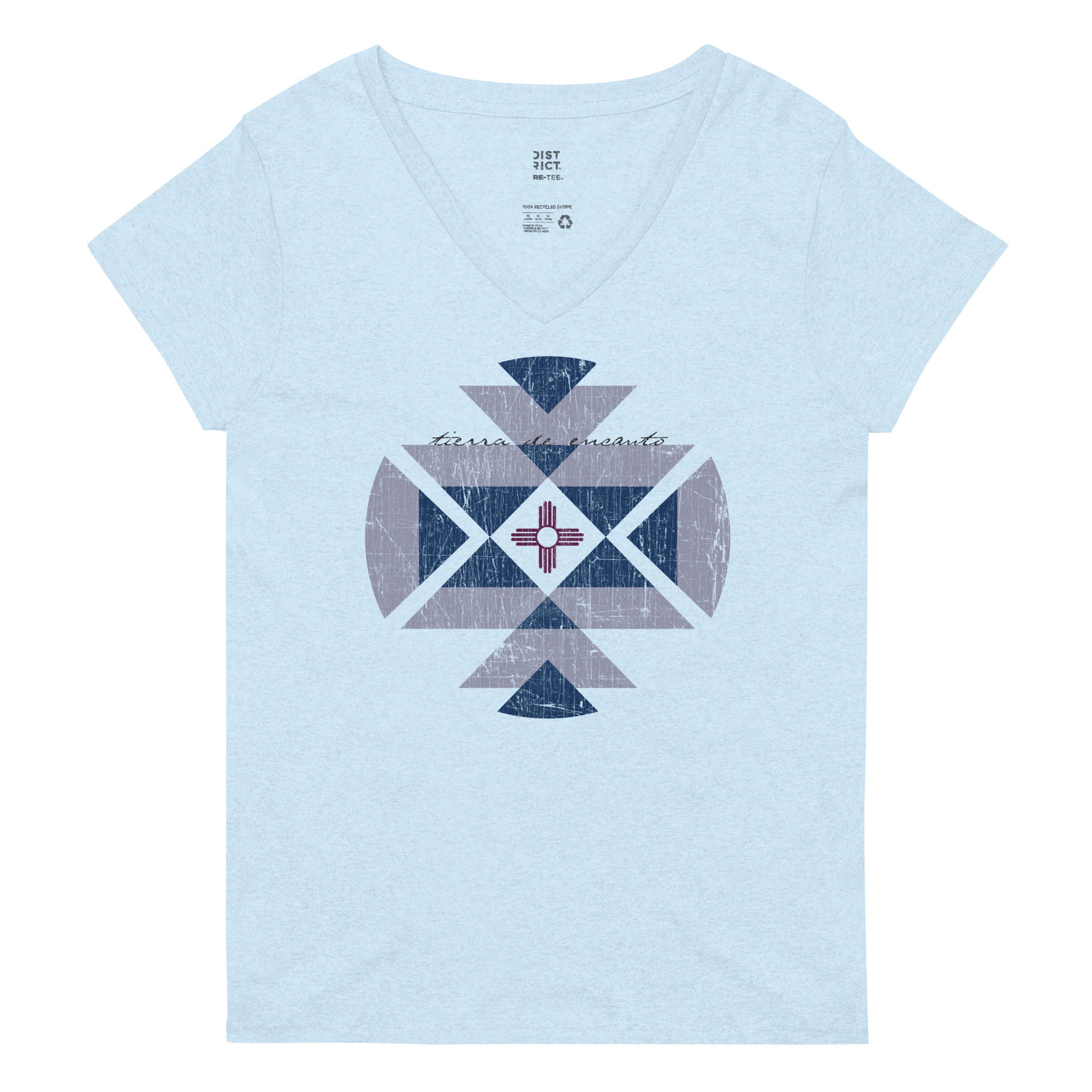 Tierra de Encanto Recycled V-neck T-shirt