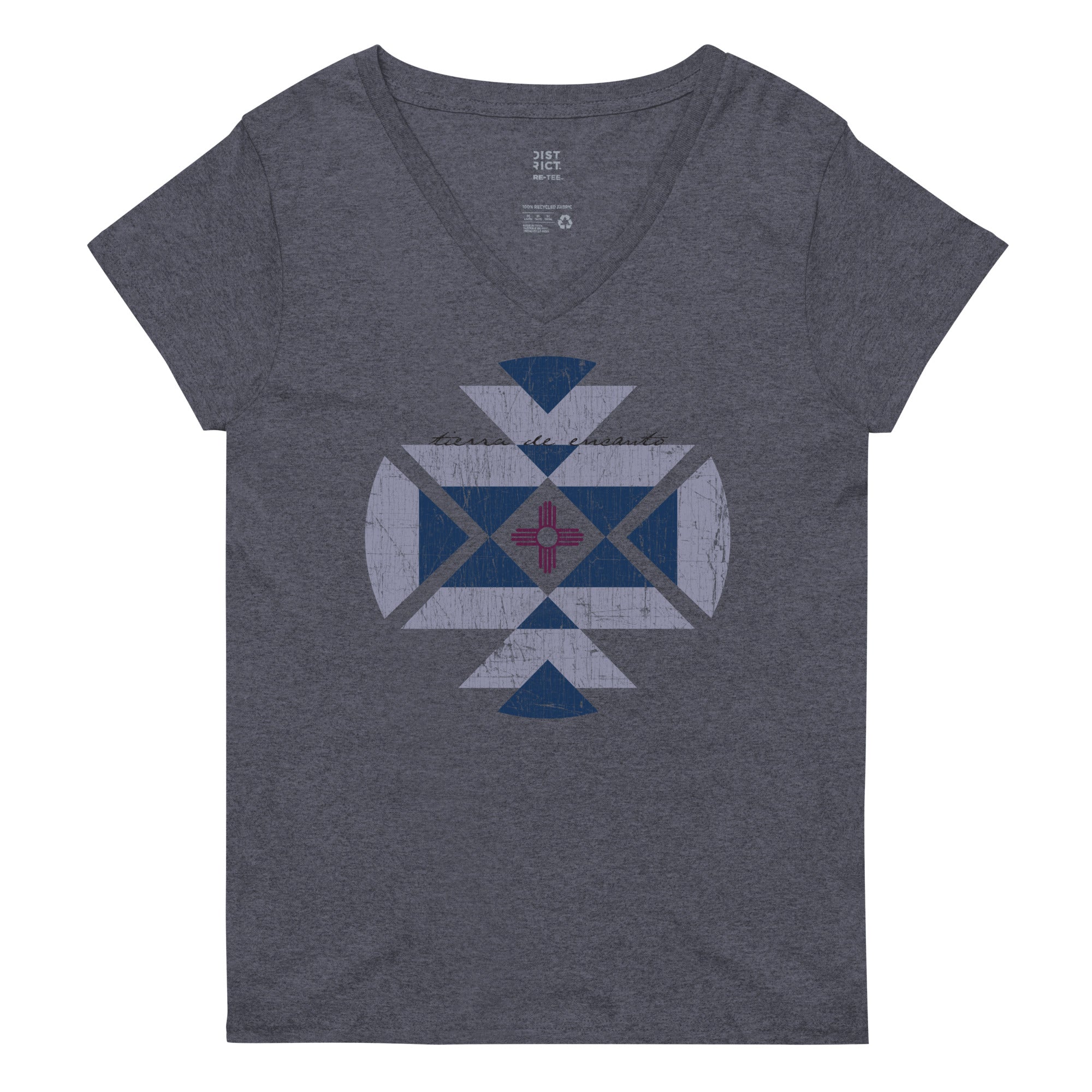 Tierra de Encanto Recycled V-neck T-shirt