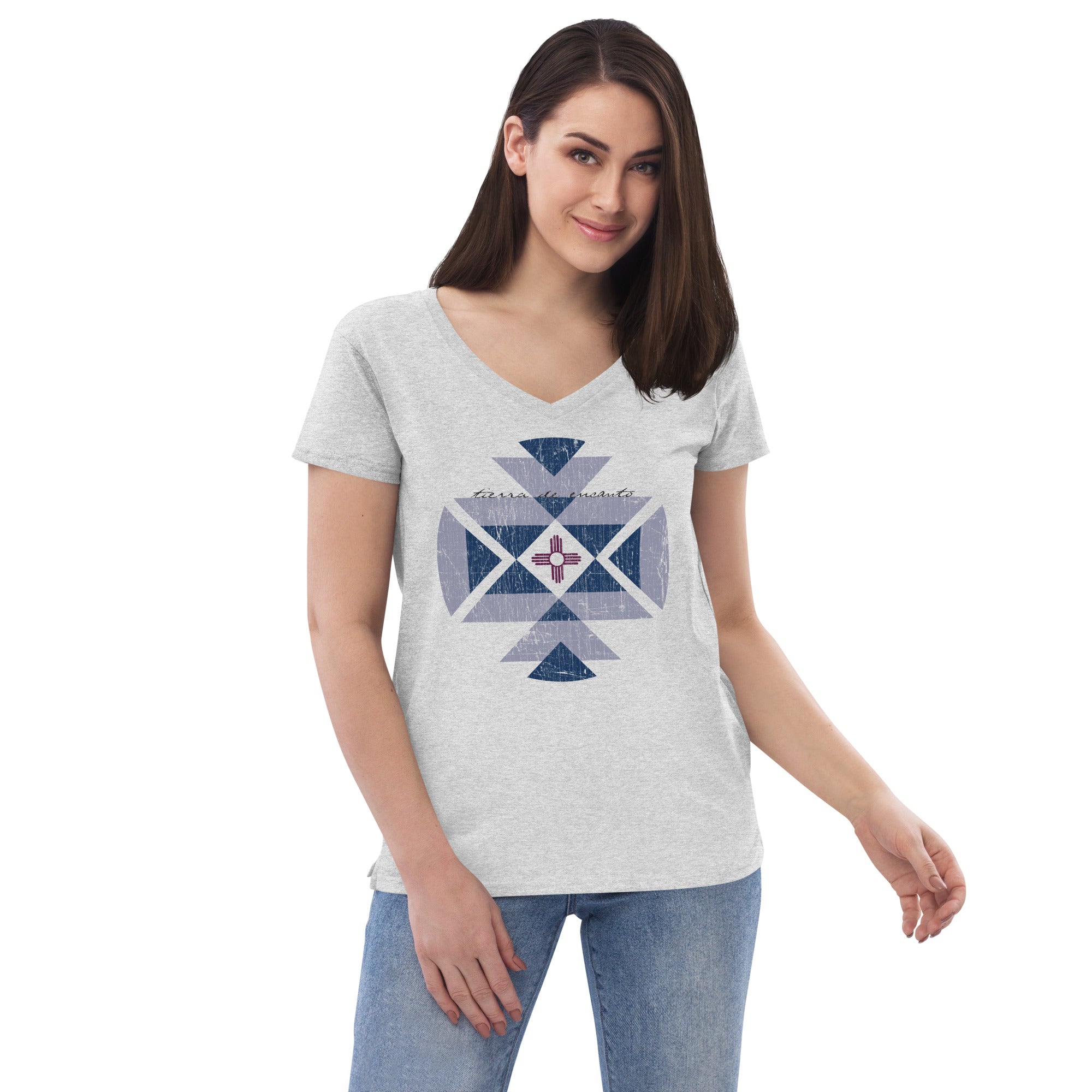 Tierra de Encanto Recycled V-neck T-shirt