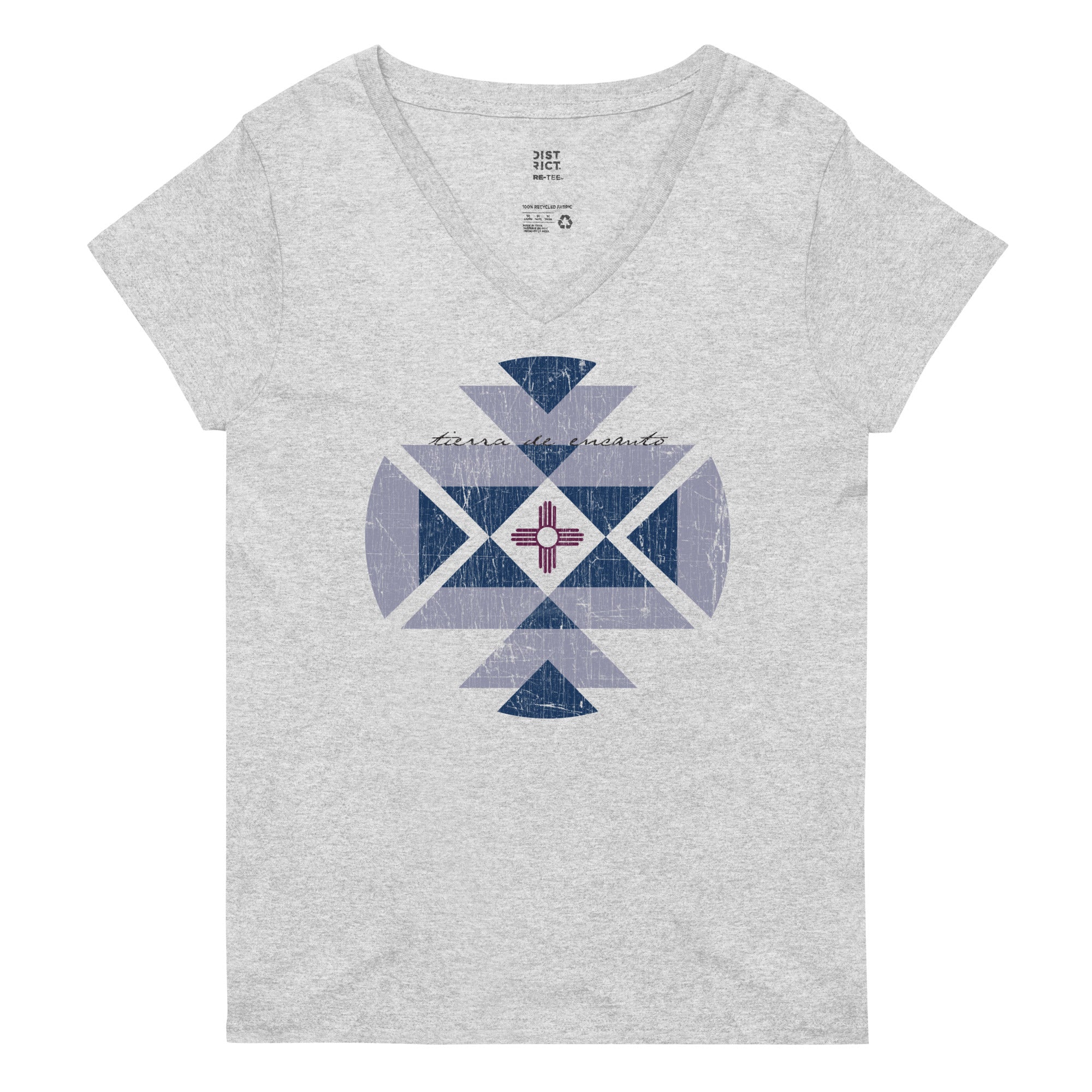 Tierra de Encanto Recycled V-neck T-shirt