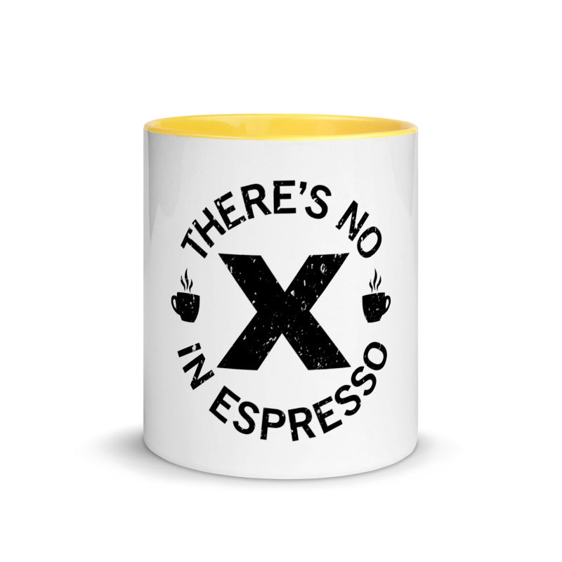 No X in Espresso Mug